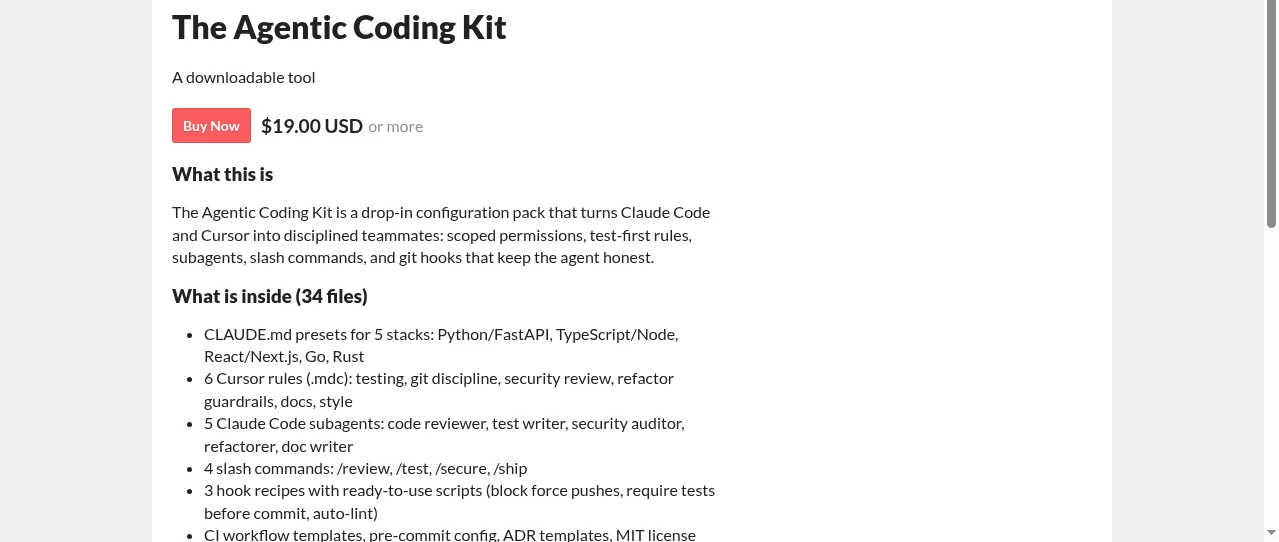 The Agentic Coding Kit screenshot 1