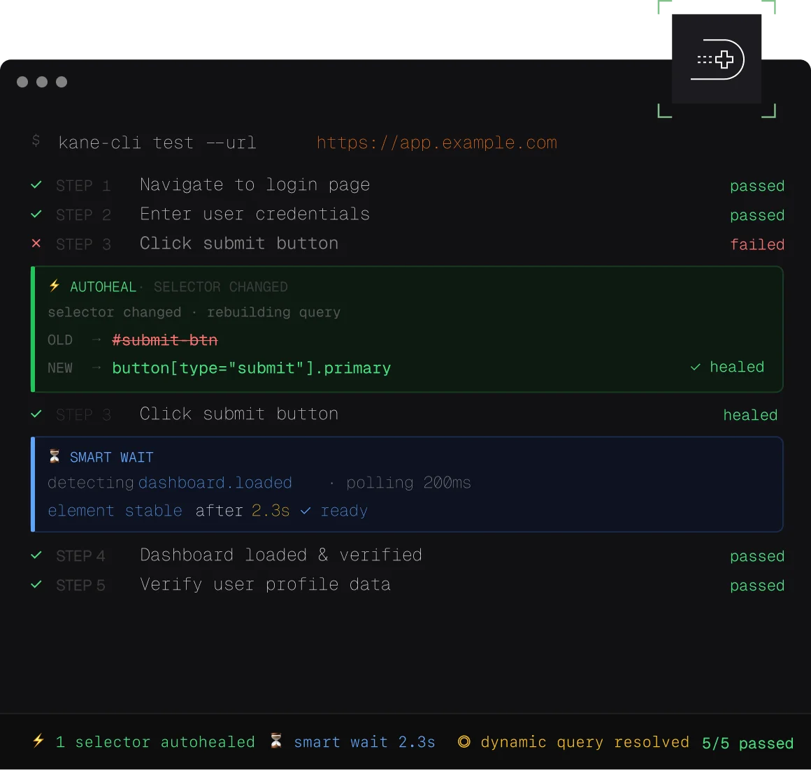 Kane CLI By TestMu AI screenshot 2